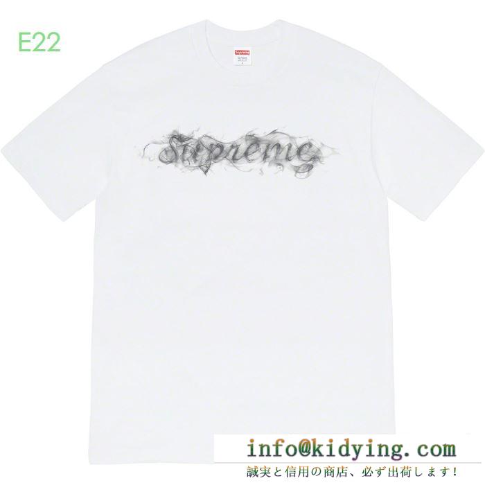 2色可選 2019秋に注目したい tシャツ/半袖 supreme 19fw smoke tee さわやかに新品おすすめ