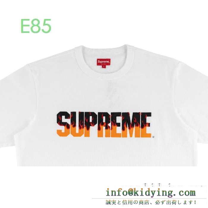 3色可選 秋のトレンドを先取り 大満足の2019秋冬新作 tシャツ/半袖 シュプリーム supreme