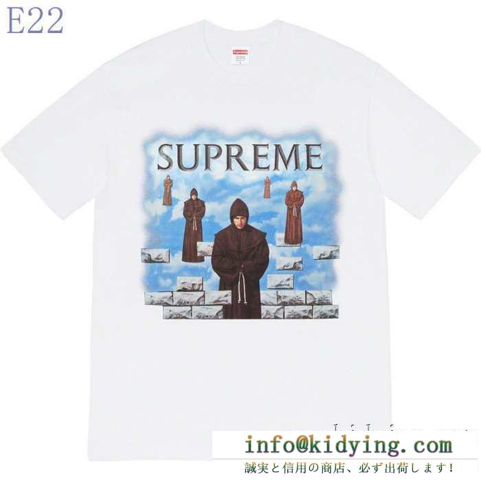 2色可選 tシャツ/半袖 シュプリーム supreme 個性を主張する最旬な秋冬新作に 2019秋、イチオシ上品