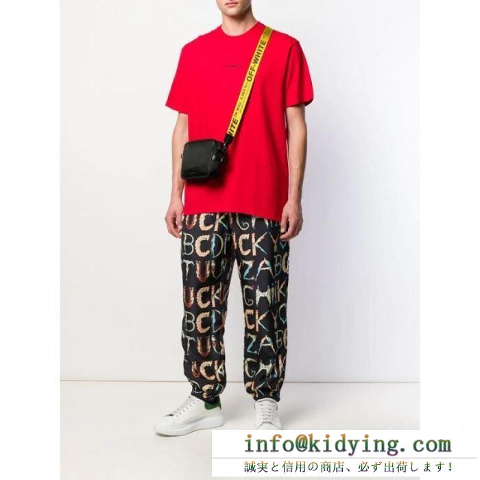 スエットパンツ 幅広い着ができる優れた 2019春夏は人気定番 upreme alphabet silk pant