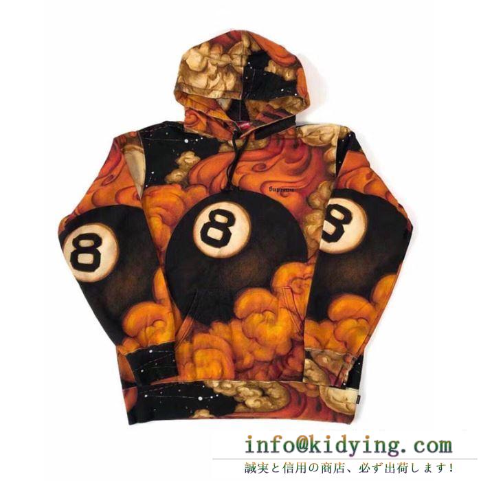 国内入手困難2019秋冬新作 martin wong 8 ball hooded パーカー シュプリーム秋のトレンドを先取り supreme