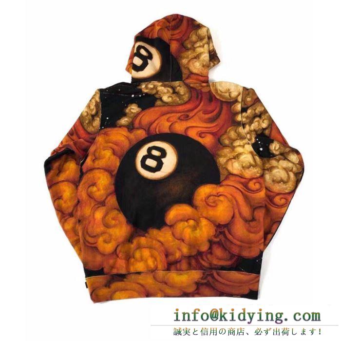 国内入手困難2019秋冬新作 martin wong 8 ball hooded パーカー シュプリーム秋のトレンドを先取り supreme