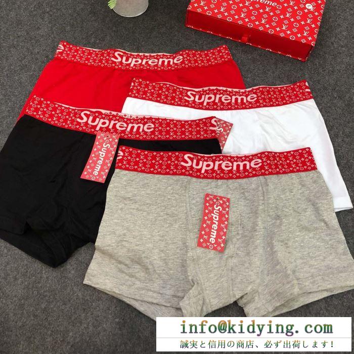 シュプリーム2019秋に注目したい supreme 多色可選 今年注目すべき秋冬ファッション 角張ったズボン