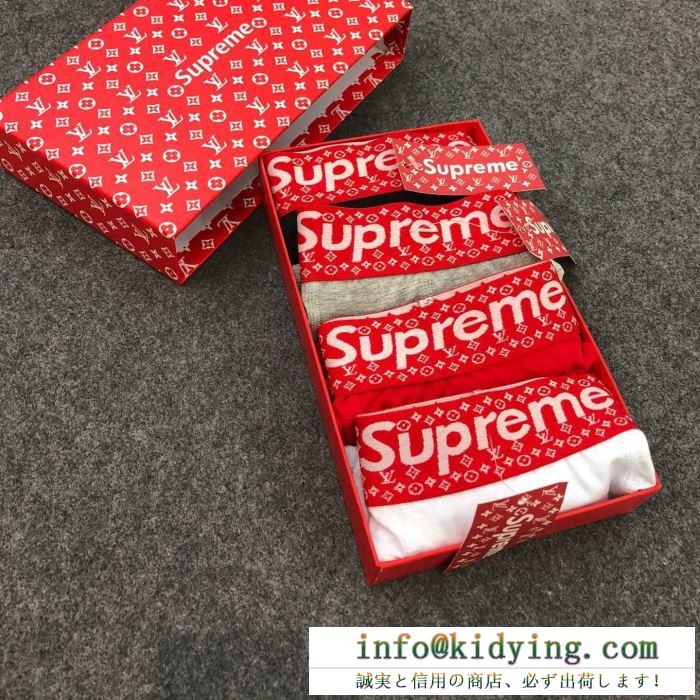 シュプリーム2019秋に注目したい supreme 多色可選 今年注目すべき秋冬ファッション 角張ったズボン