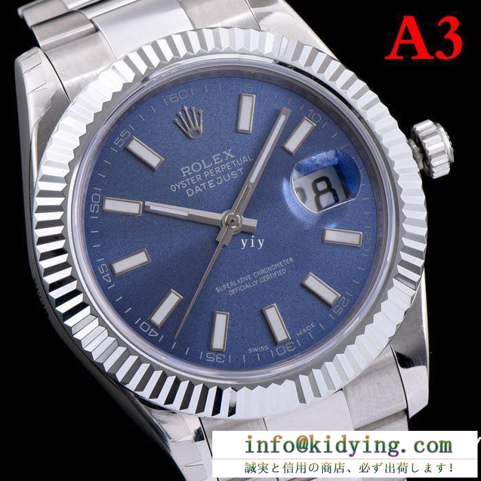 VIP 先行セール2019年夏 関税補償新作限定大人可愛い rolex ロレックス 腕時計 4色選択可