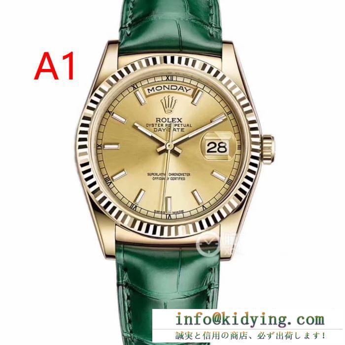 ロレックス rolex 腕時計 2色選択可 2019年秋冬コレクションを展開中 秋冬シーズンのための新作が揃う