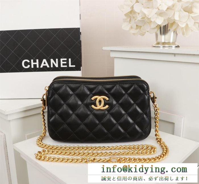 新作セール人気春物 2019人気お買い得アイテム シャネル chanel ショルダーバッグ 2色可選