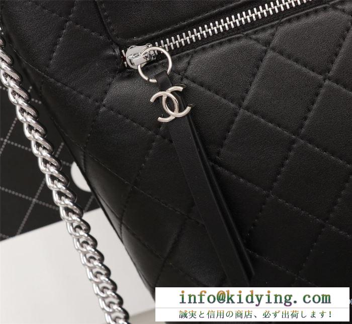 寒い季節にピッタリの着なし シャネル chanel ハンドバッグ 2色可選 2019年秋冬コレクションを展開中