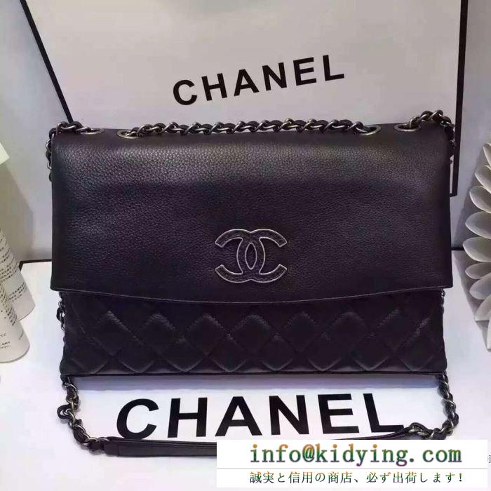 新生活をフレッシュに彩る2019秋冬新作 冬の定番、今年はこう着る シャネル chanel 斜め掛けバッグ