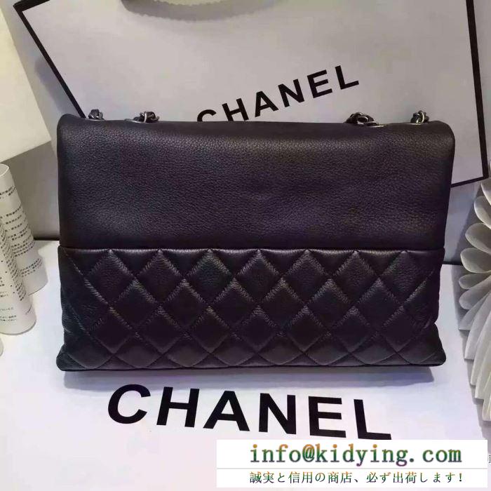 新生活をフレッシュに彩る2019秋冬新作 冬の定番、今年はこう着る シャネル chanel 斜め掛けバッグ