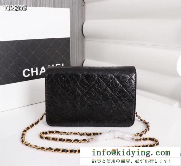 2019年秋冬コレクションを展開中 秋冬期間大活躍 シャネル chanel 斜め掛けバッグ 多色可選