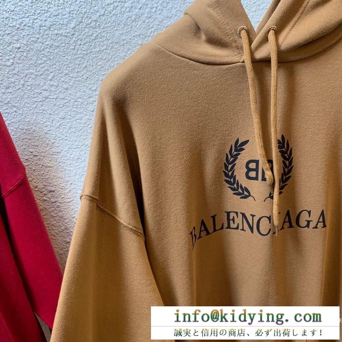 BALENCIAGA ユニセックス セーター 2019春夏の定番コレクション bb バレンシアガ フーディ コピー ３色可選 最低価格