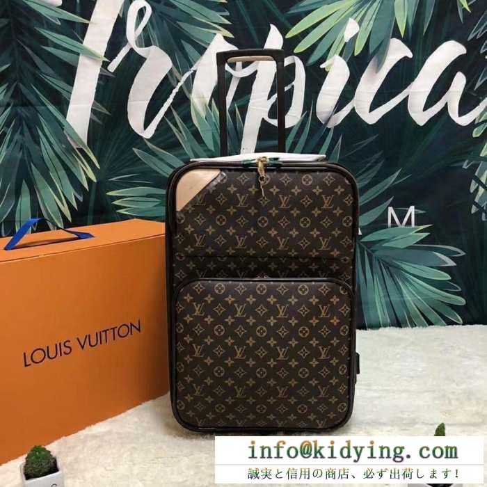 2019春夏にも引き続き大活躍！  ルイ ヴィトン LOUIS VUITTON  トランク 抜群の人気を集め