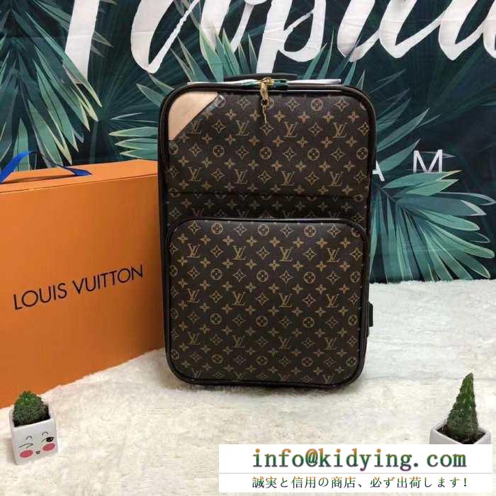 2019春夏にも引き続き大活躍！  ルイ ヴィトン LOUIS VUITTON  トランク 抜群の人気を集め