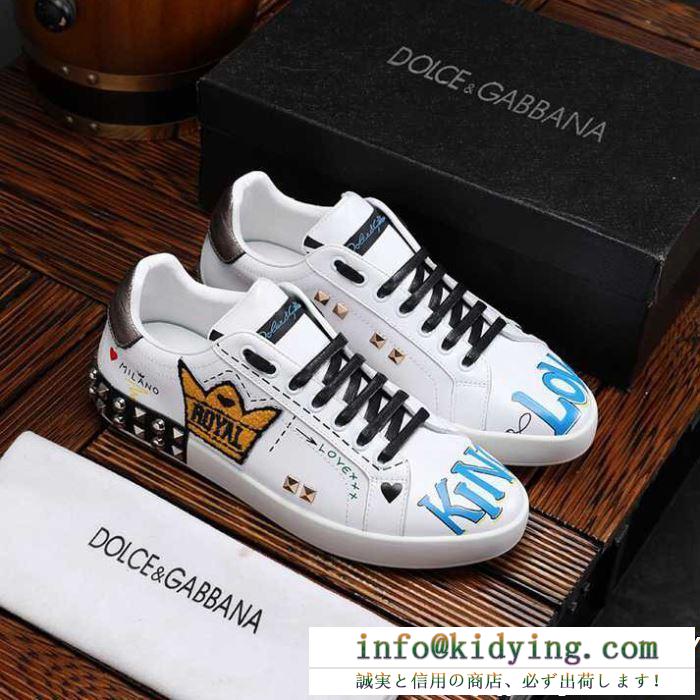 安心の関税送料込 19ss 新作 dolce&gabbana ドルチェ＆ガッバーナ カジュアルシューズ 春夏入荷限定sale価格