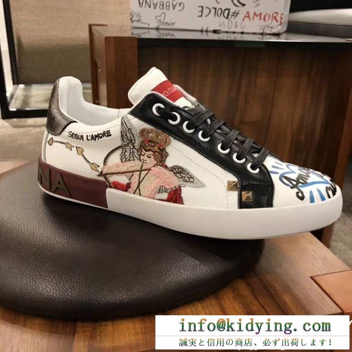 夏新しい物ひとつは欲しい定番 dolce&gabbana ドルチェ＆ガッバーナ カジュアルシューズ 19春夏正規品保証