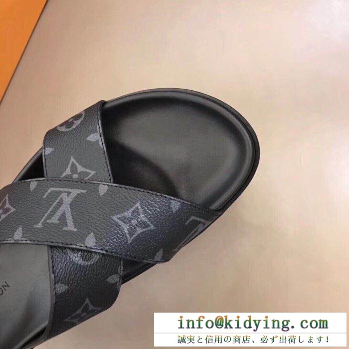 セレブたちにも愛着！Louis vuitton ルイヴィトン シューズ メンズ スーパーコピー ブラック 通勤通学 カジュアル 品質保証
