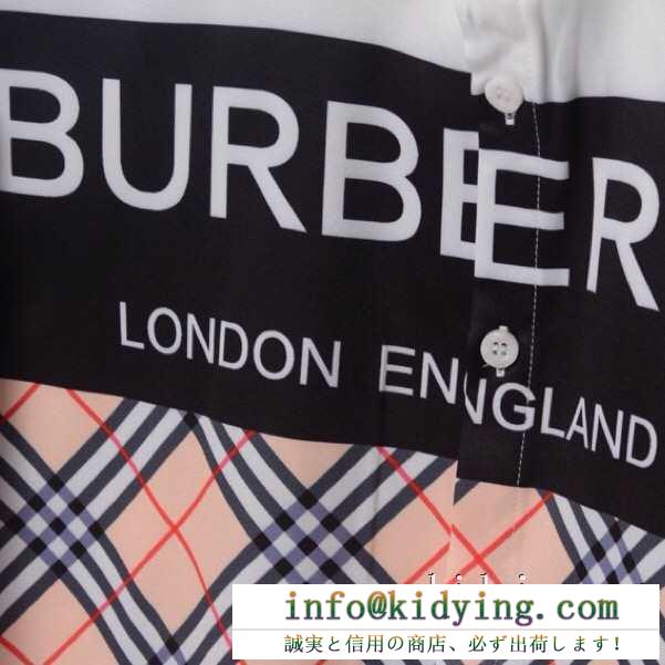 バーバリー burberry シャツ 2色可選 大満足の2019秋冬新作 爆発的人気新入荷秋季定番新作