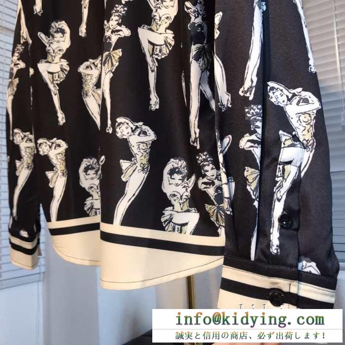 2019年秋冬人気新作の速報 ドルチェ＆ガッバーナ dolce&gabbana シャツ 季節の移ろいを楽しむ秋冬新作