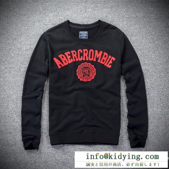 アバクロンビー&フィッチ abercrombie & fitch 長袖tシャツ 3色可選 雑誌も街も人気アイテム 2019夏に意外と人気な新作