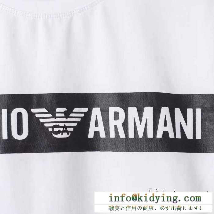大満足の2019秋冬新作 アルマーニ armani 長袖tシャツ 2色可選 秋の装いをフレッシュに彩ってくれる予感