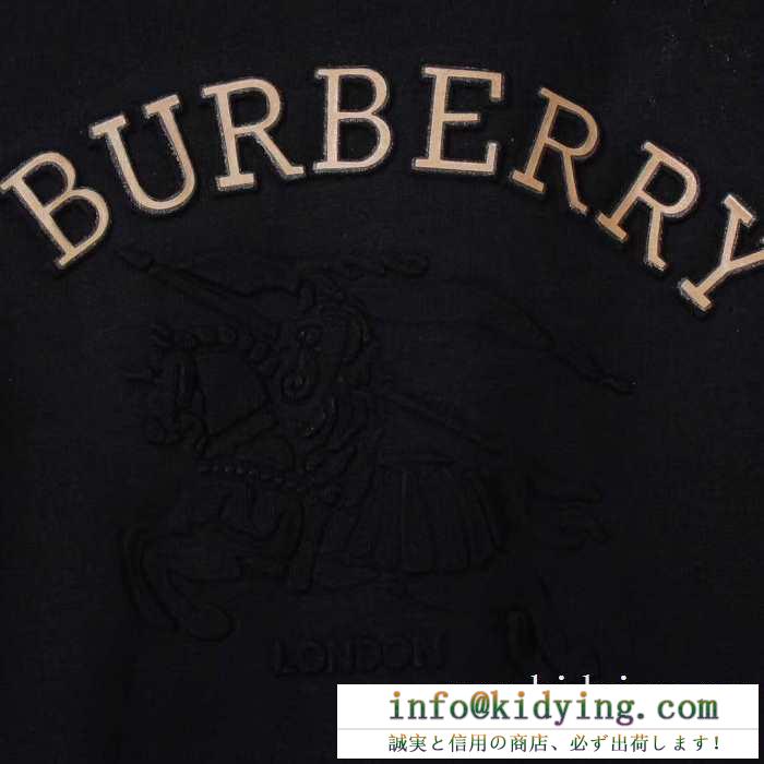 王道級2019秋冬新作発売 世界中のvipが虜にする冬季爆買い バーバリー burberry 長袖tシャツ 2色可選