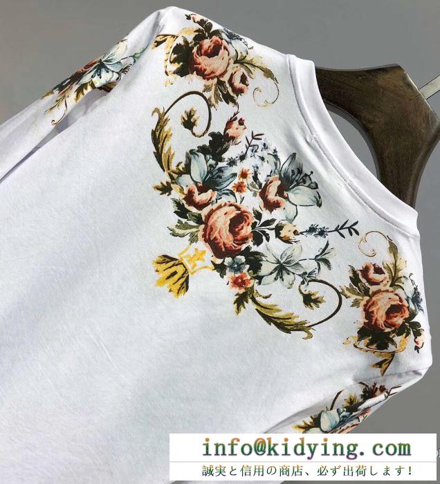 ドルチェ＆ガッバーナ dolce&gabbana 長袖tシャツ 2色可選 19ss 待望の新作カラー 安心送料関税込夏らしい新品