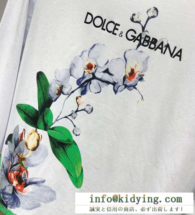 春夏で人気の限定新作 ドルチェ＆ガッバーナ dolce&gabbana 長袖tシャツ 2色可選 安心の関税送料込 19ss 新作