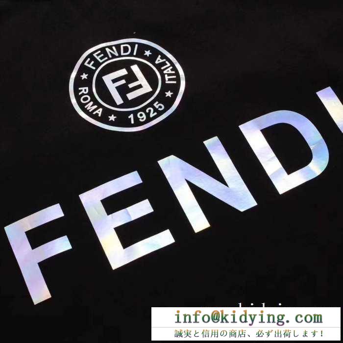 フェンディ fendi 長袖tシャツ 2色可選 爆発的人気新入荷秋季定番新作 大満足の2019秋冬新作