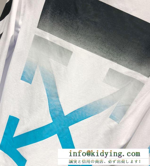 SS19待望入荷VIP価格 春夏季超人気限定コラボ off-white オフホワイト 長袖tシャツ 2色可選