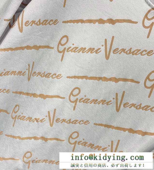 ヴェルサーチ versace 長袖tシャツ 2色可選 春物１点限りvip顧客セール 19春夏正規品保証