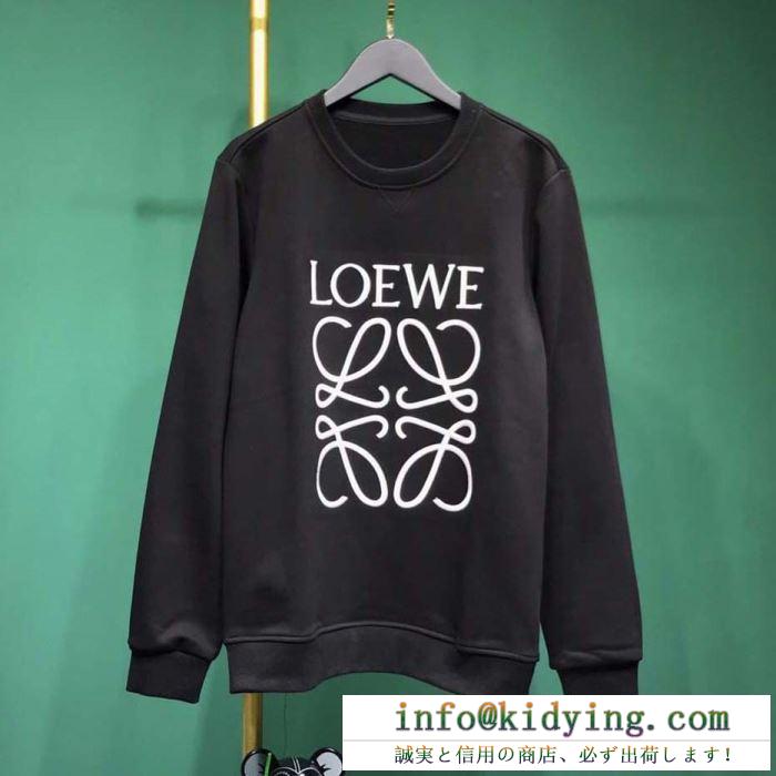 19SS 待望の新作カラー loewe ロエベ プルオーバーパーカー 2色可選 春物１点限りvip顧客セール
