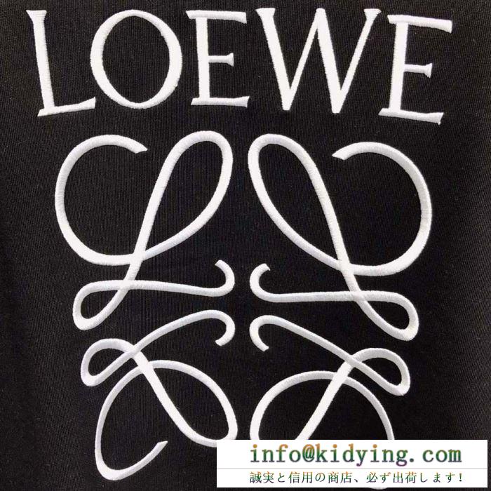 19SS 待望の新作カラー loewe ロエベ プルオーバーパーカー 2色可選 春物１点限りvip顧客セール