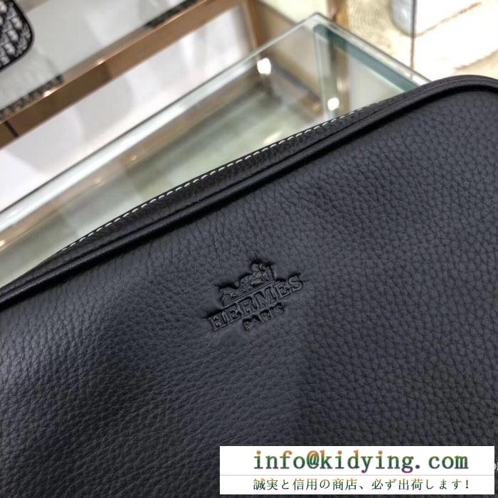 HERMES クラッチバッグ 限定 究極的なシックさある限定品 メンズ エルメス コピー 大容量 便利 ブランド 2020新作 品質保証