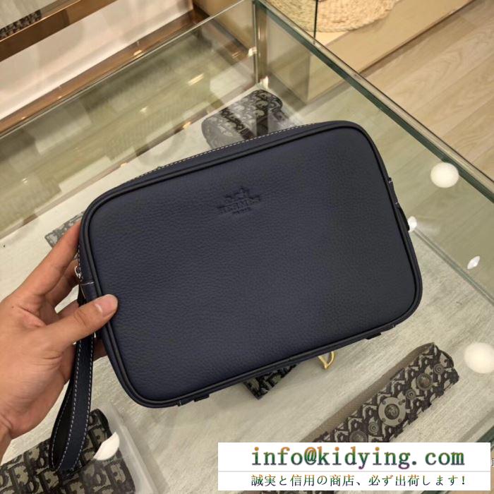 クラッチバッグ メンズ hermes 上品さと高級感が漂わせるアイテム エルメス バッグ コピー 限定品 黒 ストリート 最安値