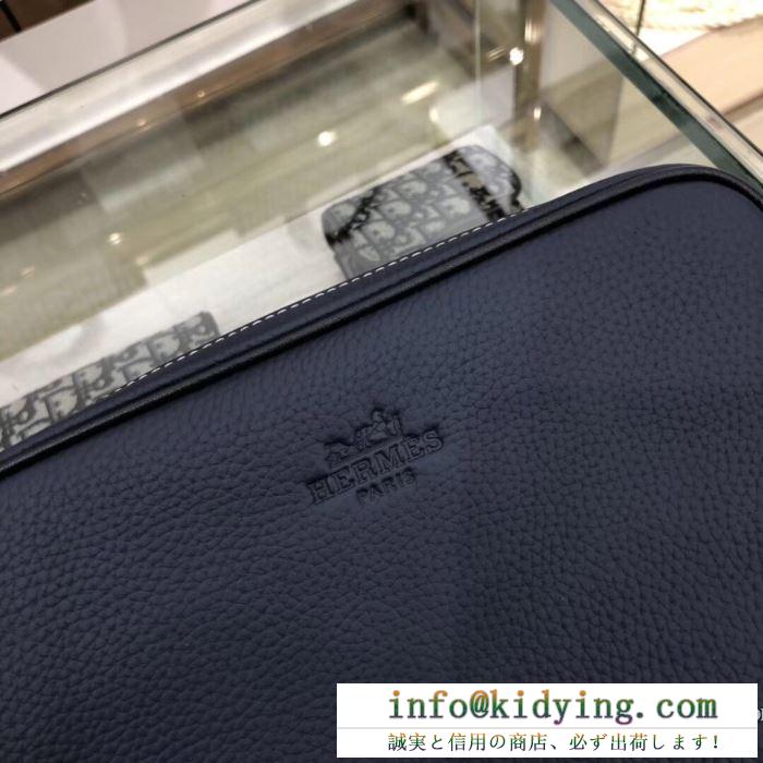 クラッチバッグ メンズ hermes 上品さと高級感が漂わせるアイテム エルメス バッグ コピー 限定品 黒 ストリート 最安値