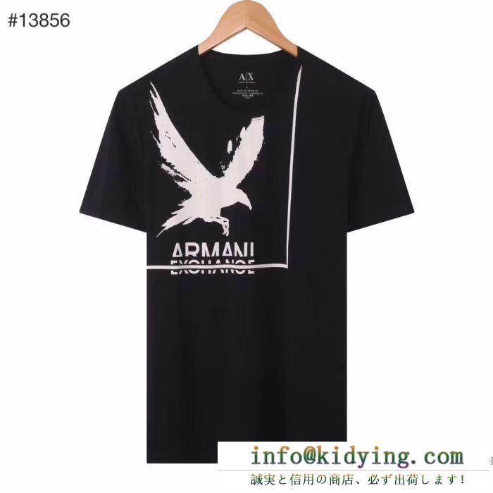 2020春夏コレクション  多色可選 半袖Tシャツ ファッションセール値下げ アルマーニ ARMANI