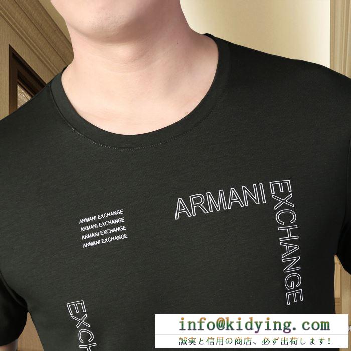 半袖Tシャツ  多色可選 今や世界中から人気 アルマーニ 2020年春用 ARMANI 最旬の新作をお見逃しなく