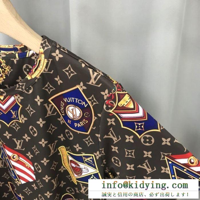 オススメのサイズ感 半袖Tシャツ 2020SSアイテム大人気 ルイ ヴィトン LOUIS VUITTON