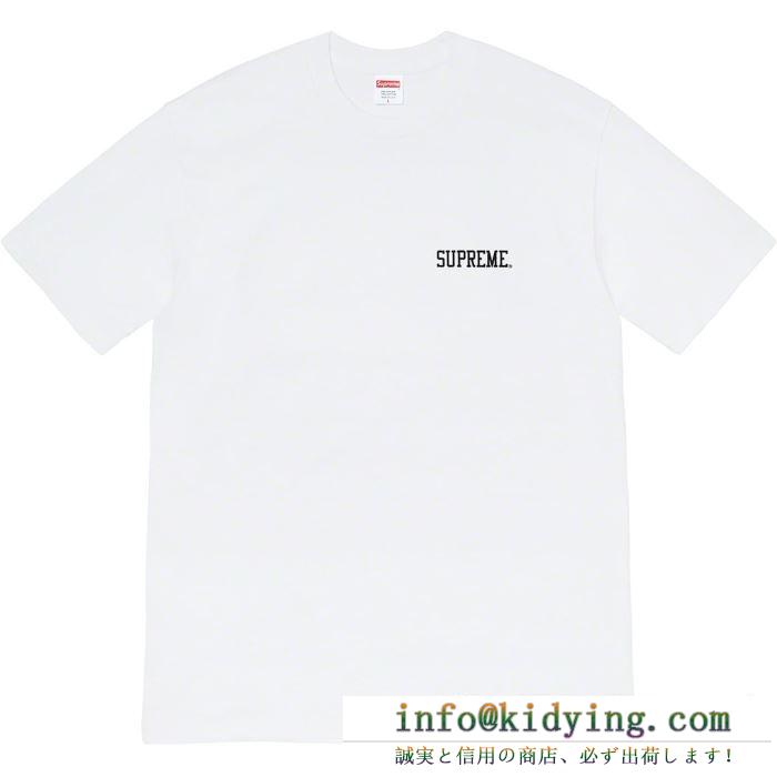 おしゃれを楽しみたい 2色可選 tシャツ/半袖 supreme fw19 week7 heroines tee １点限り！vipセール