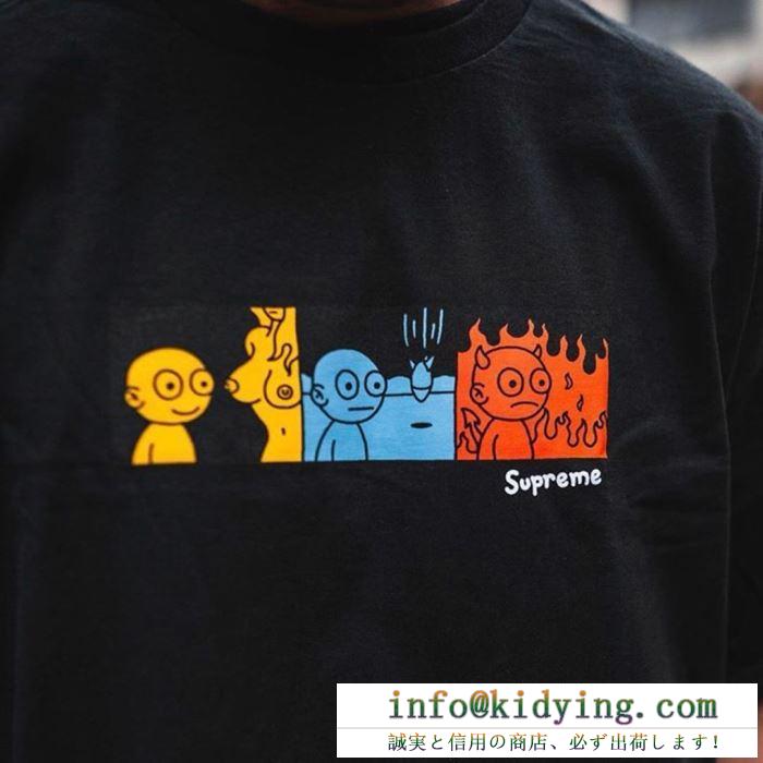 2色可選 20新作です tシャツ/半袖 スピーディな配送で大人気 supreme 19fw life tee