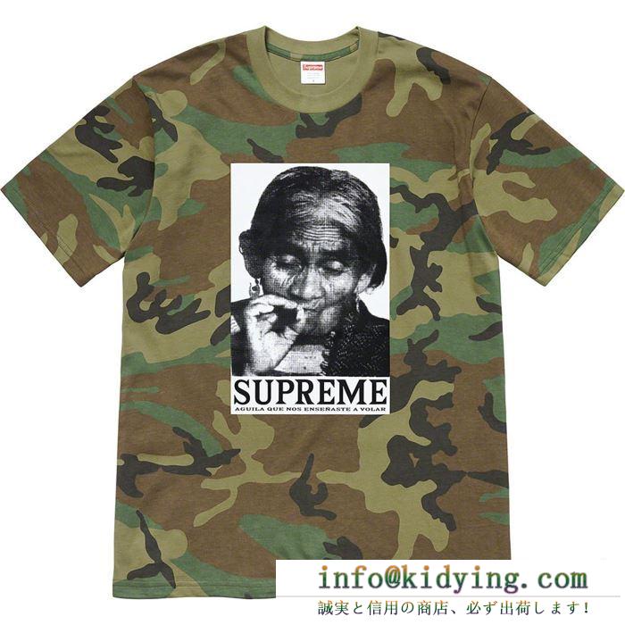 この時期の一番人気は 3色可選 tシャツ/半袖 supreme 19fw aguila tee ファッショニスタを中心に新品が非常に人気