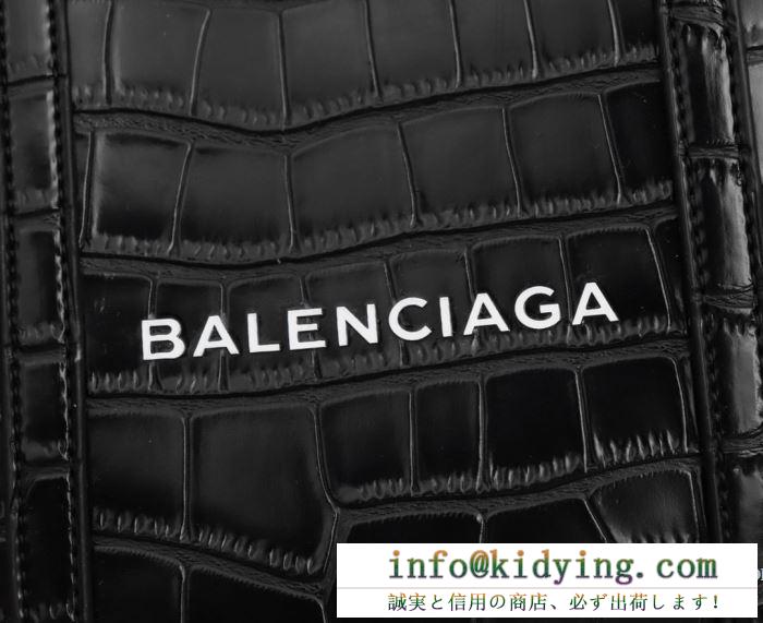 デザインがより印象的 balenciaga ショルダーバッグ レディース バレンシアガ バッグ 人気 コピー 黒 ロゴ デイリー 最低価格