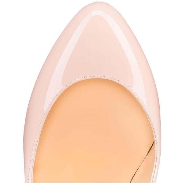 美脚と履き心地にこだわるクリスチャン ルブタン christian louboutinレデイース用のピンクハイヒールパンプス.