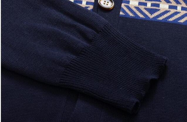 秋冬大好評のポロ ラルフローレン、polo ralph laurenの2色選択可能の男性ボタン式ニットセーター.