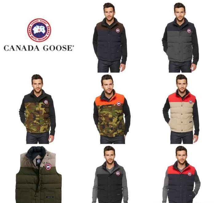 高品質なCanada goose、カナダグース コピーの春秋冬の季節に欠かせない8色メンズダウンベスト.