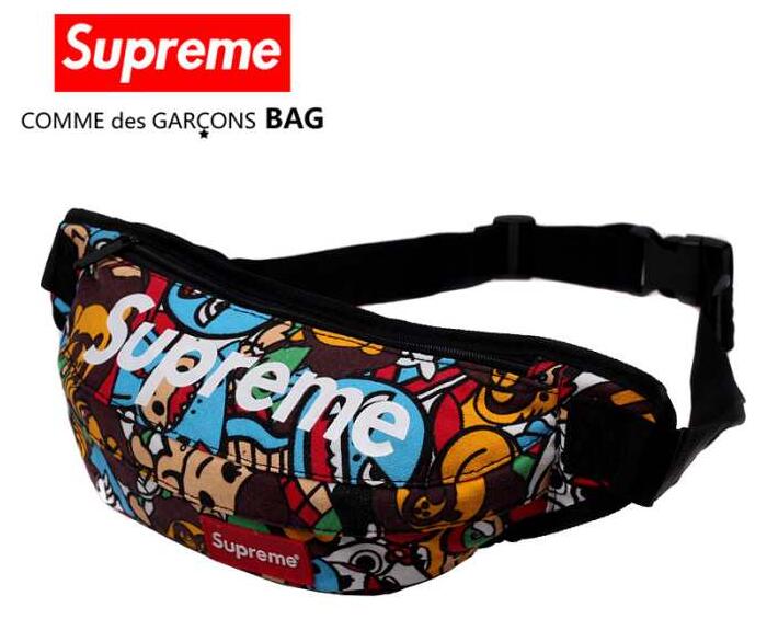 カジュアルに最適なシュプリーム、Supremeのメンズバッグオシャレな肩がけショルダーバッグ.