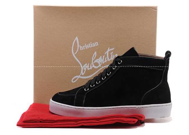 高級感を醸し出すクリスチャン ルブタン スーパー コピー、christian louboutinの爆買い定番人気な黒いメンズスニーカーシューズ.
