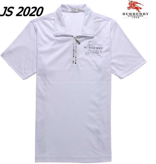 吸汗性に優れているバーバリー、Burberryの格安通販の白いメンズ半袖Tシャツ.