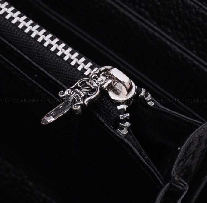 クロムハーツ 財布 新作 chrome hearts rec f zip プレーン メンズ十字架ウォレット 超激得高品質なヘビーレザー 迷彩.